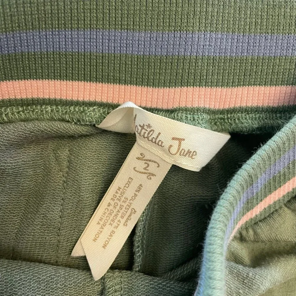 Matilda Jane girls sweatpants joggers size 2‎